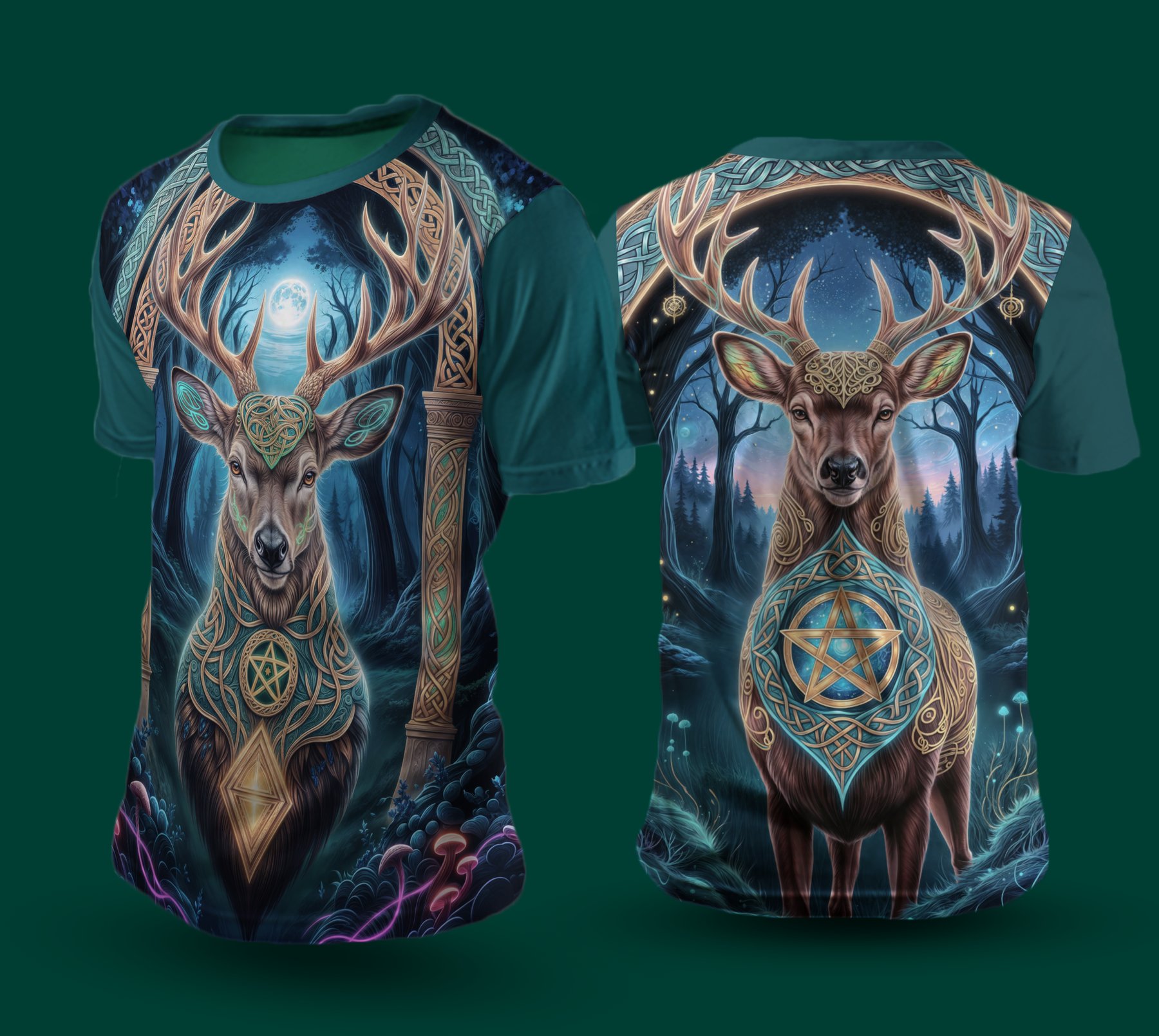 Camiseta NEON Cervo