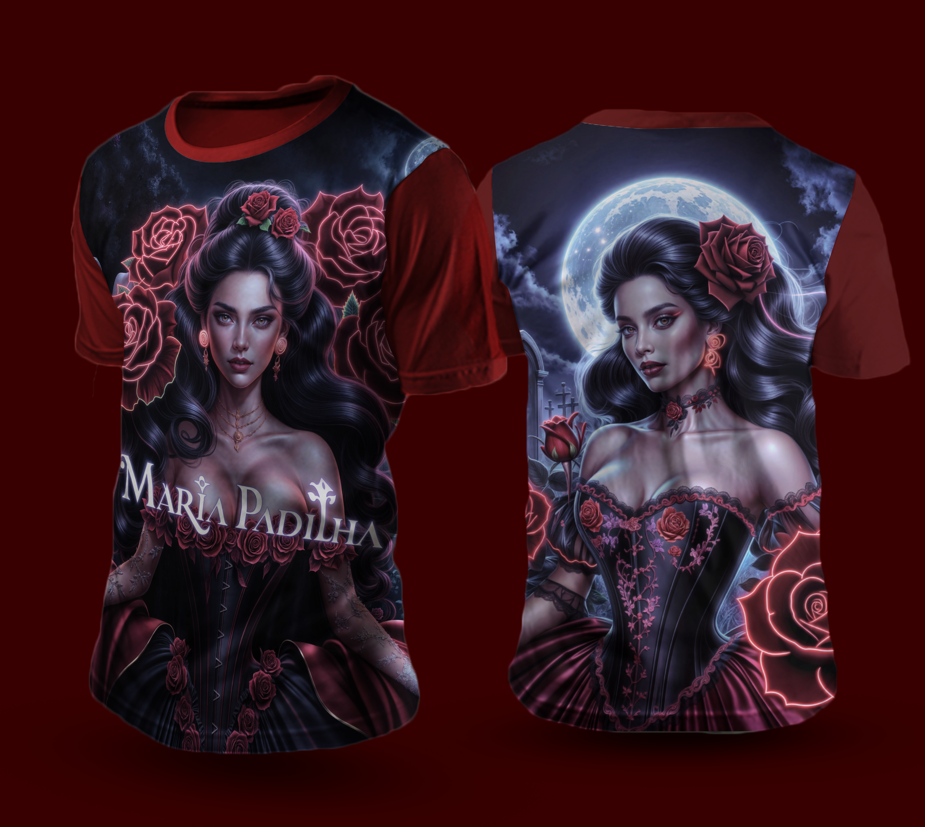 Camiseta NEON Maria Padilha