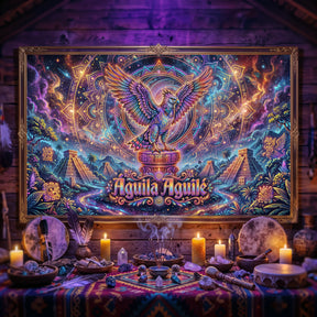Pano Mágico NEON Águia Aguilé