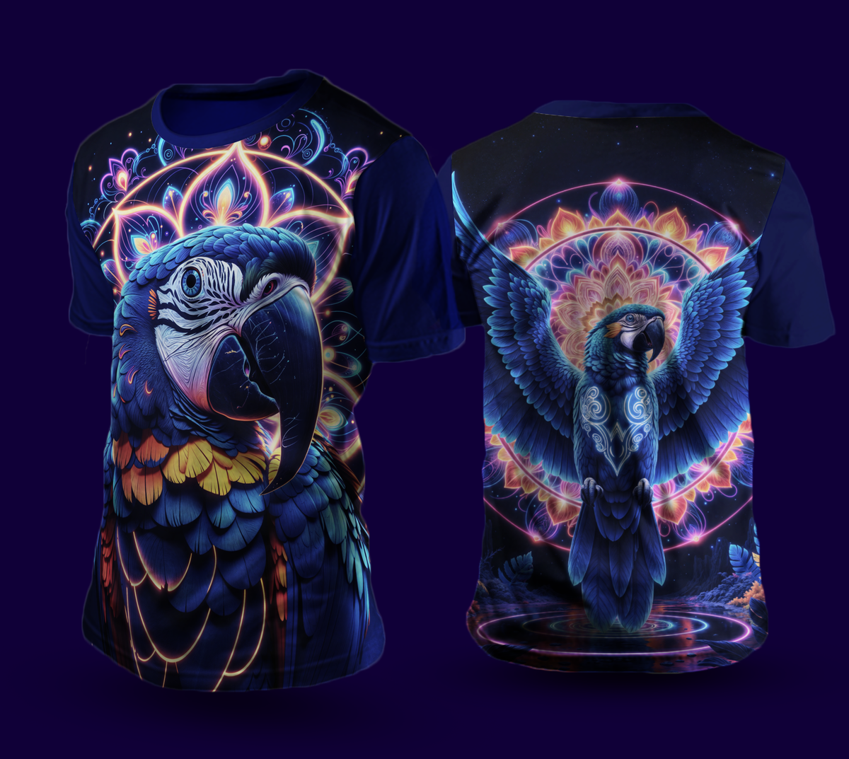 Camiseta NEON Arara — Infantil