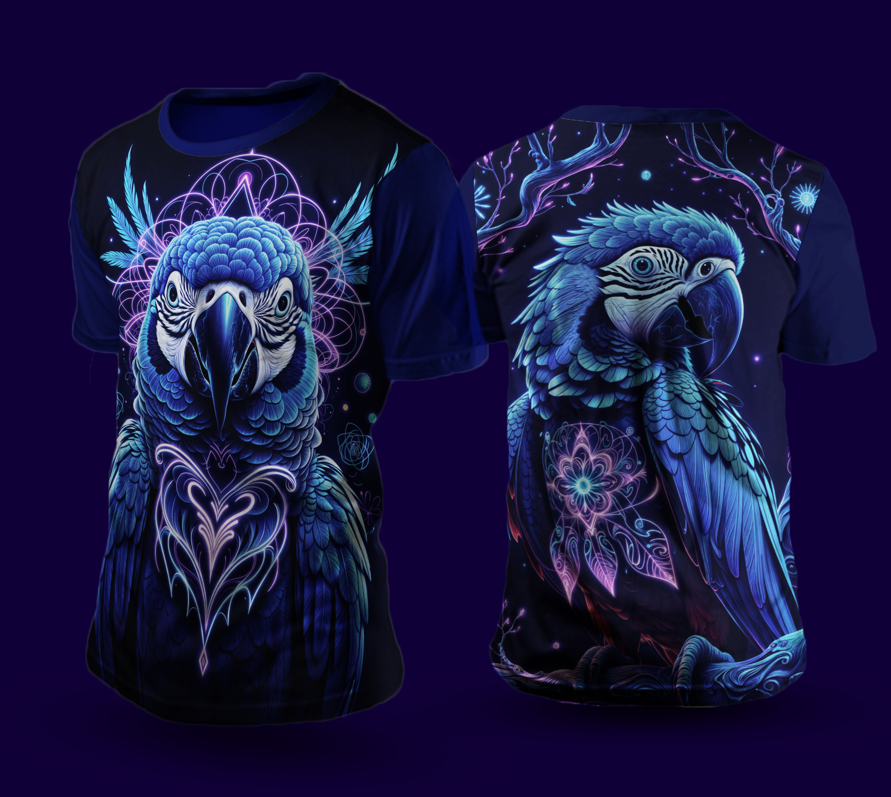 Camiseta NEON Arara — Infantil
