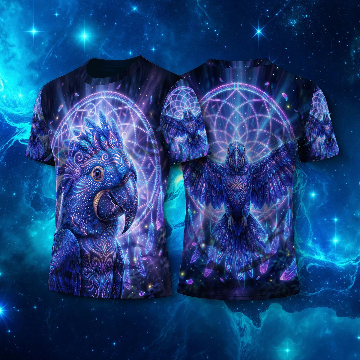 Camiseta NEON Arara Azul – 5