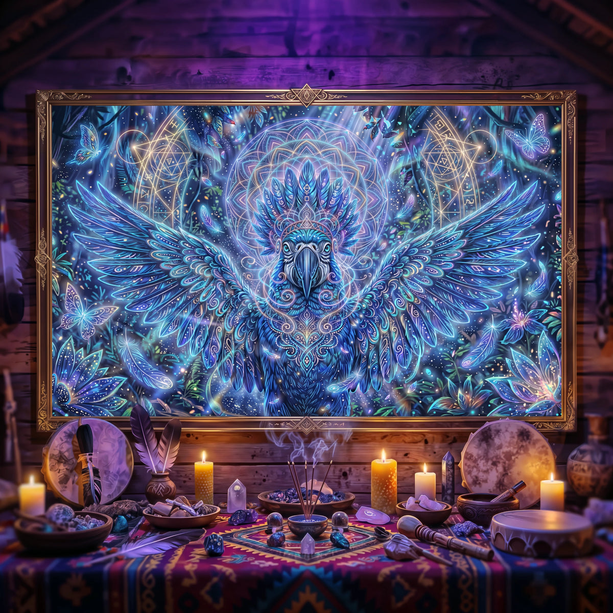 Pano Mágico NEON Arara – 4