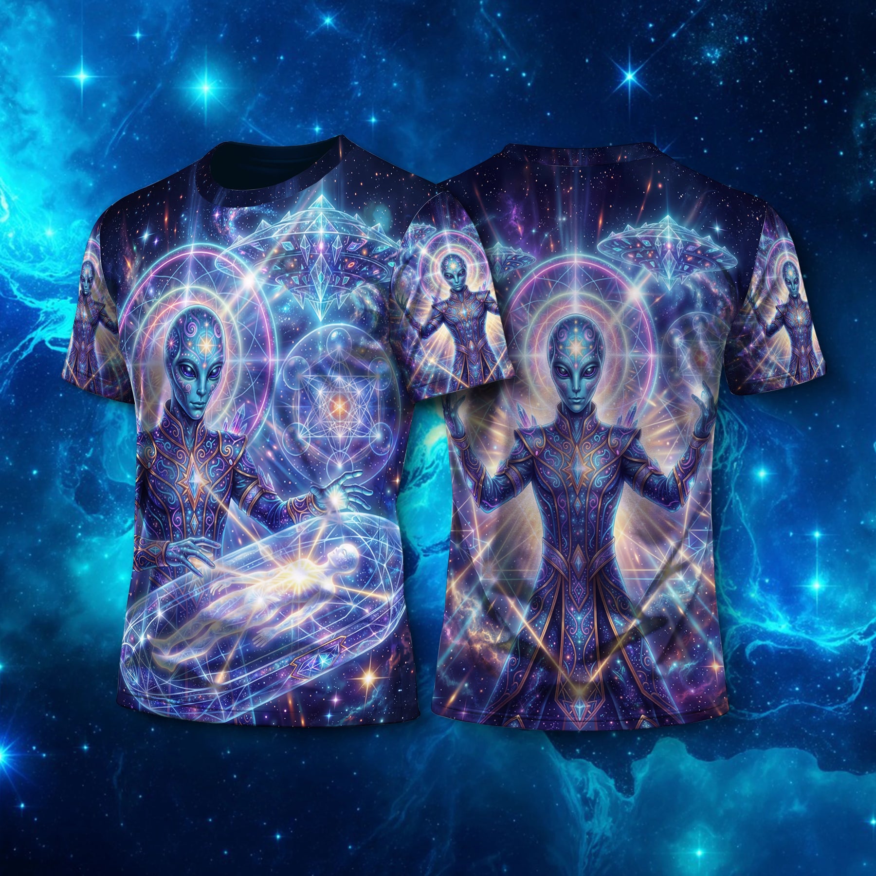 Camiseta NEON Arcturianos (Inspired by Robert Cutrim)