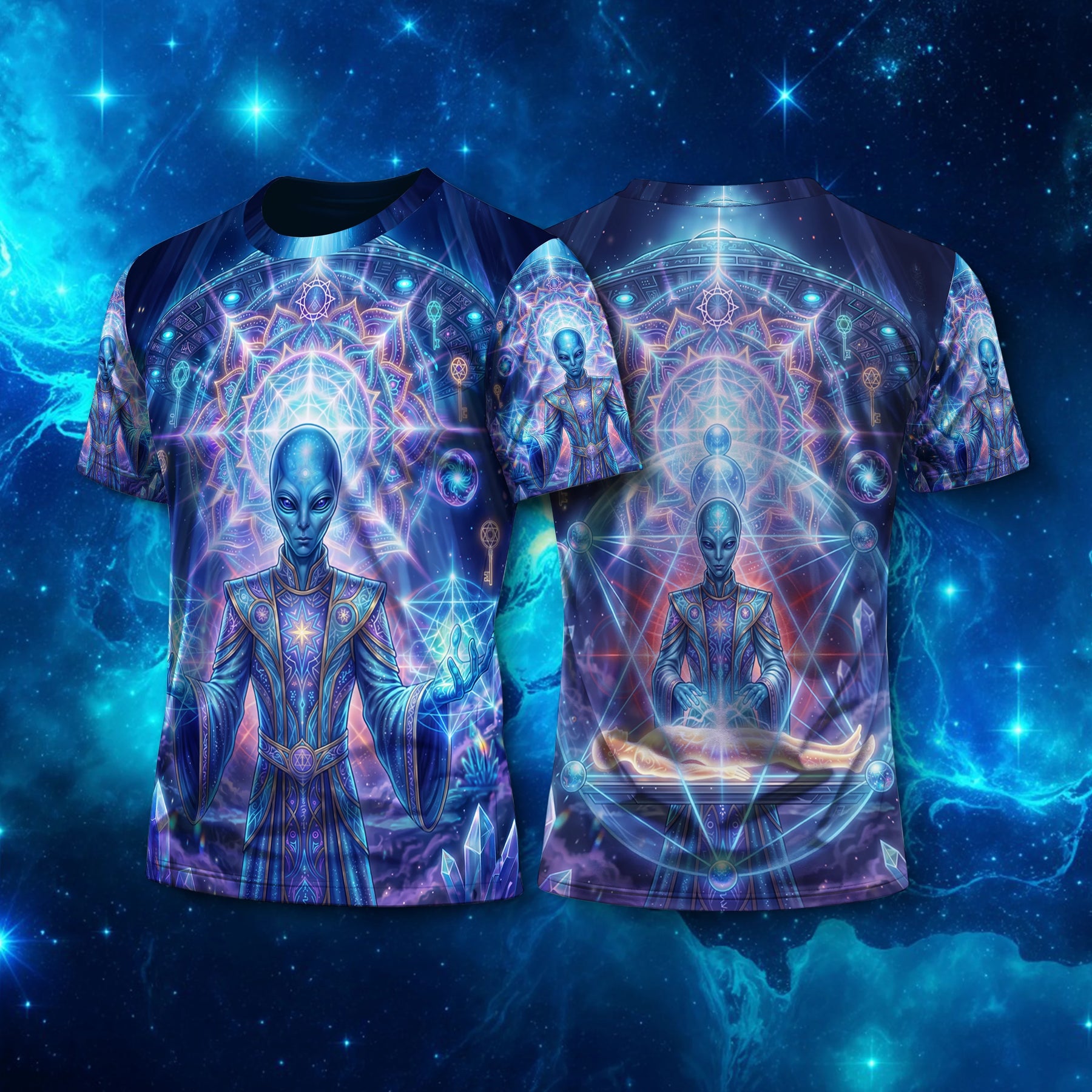 Camiseta NEON Arcturianos (Inspired by Robert Cutrim)