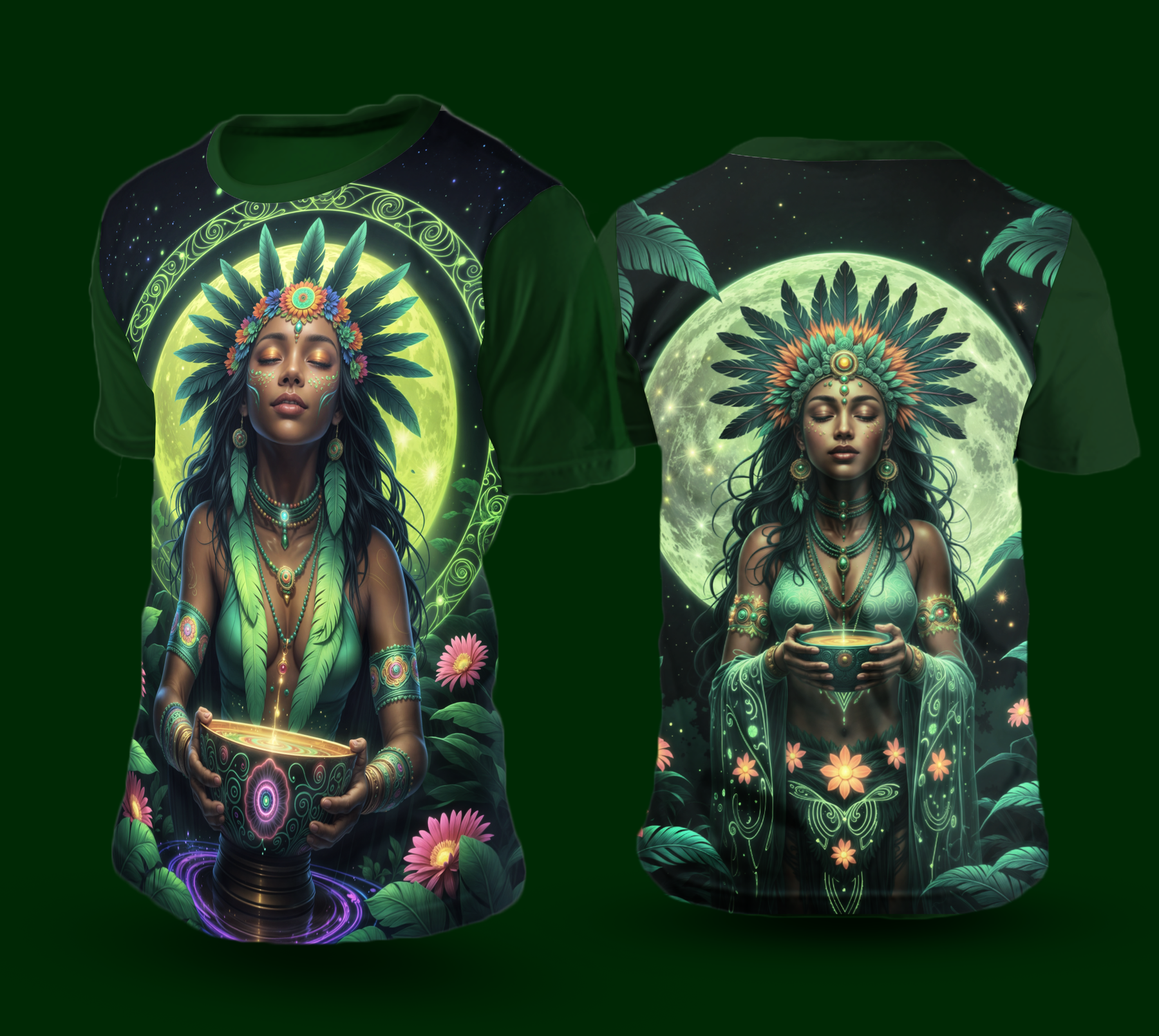 Camiseta NEON Pachamama