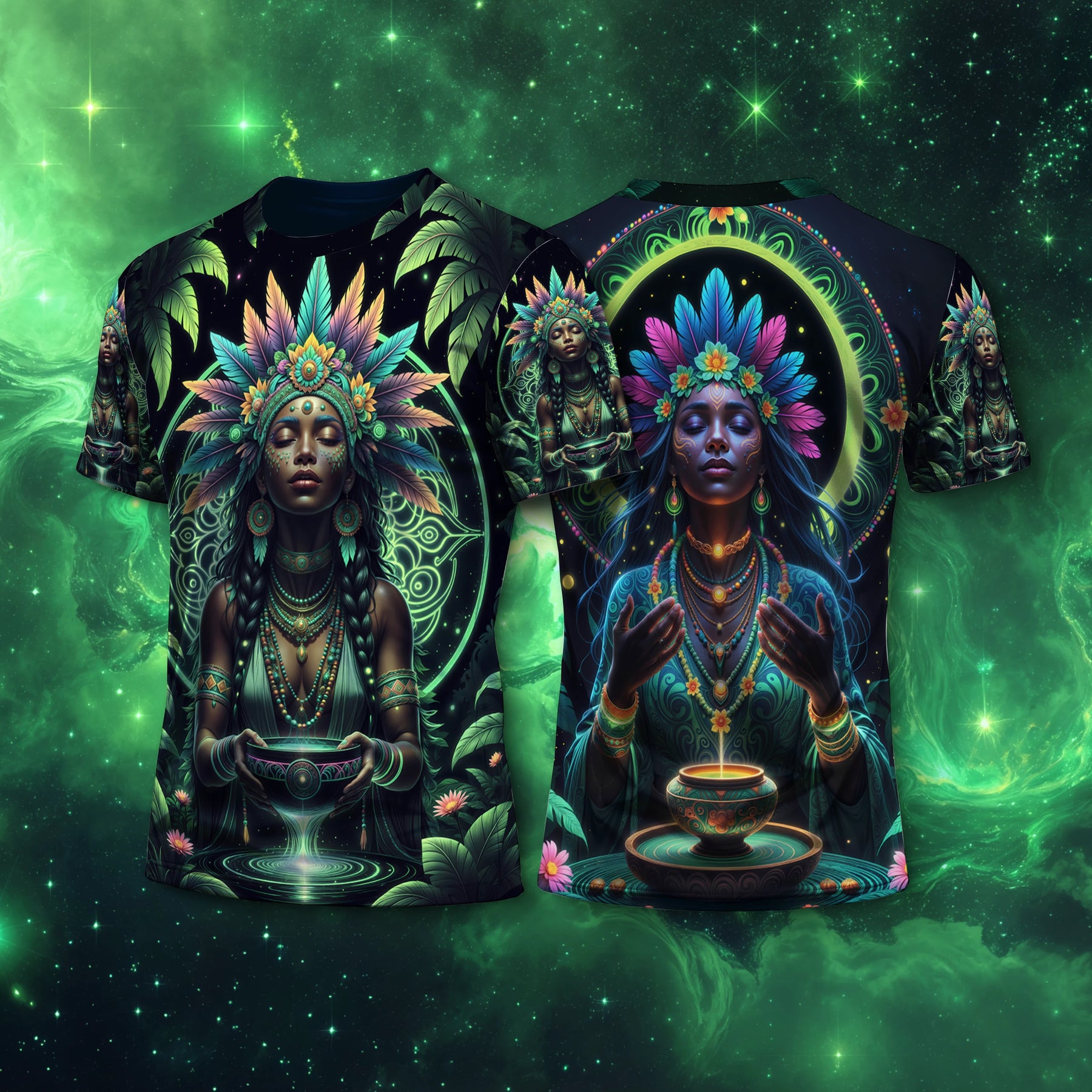 Camiseta NEON Pachamama