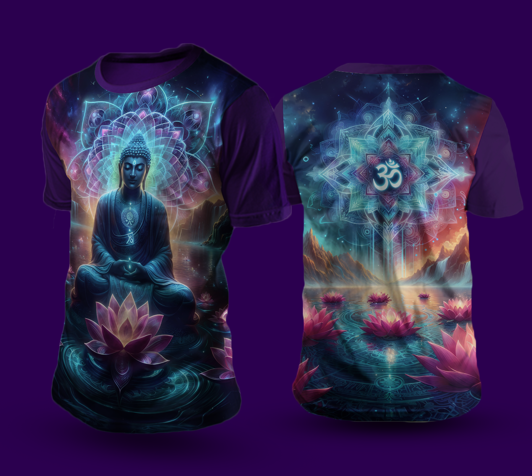 Camiseta NEON Buda