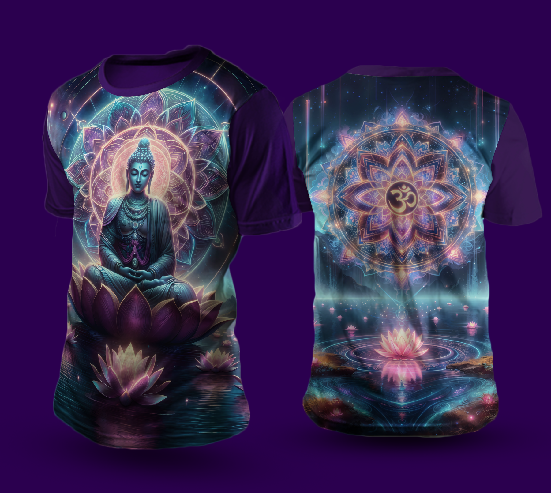 Camiseta NEON Buda