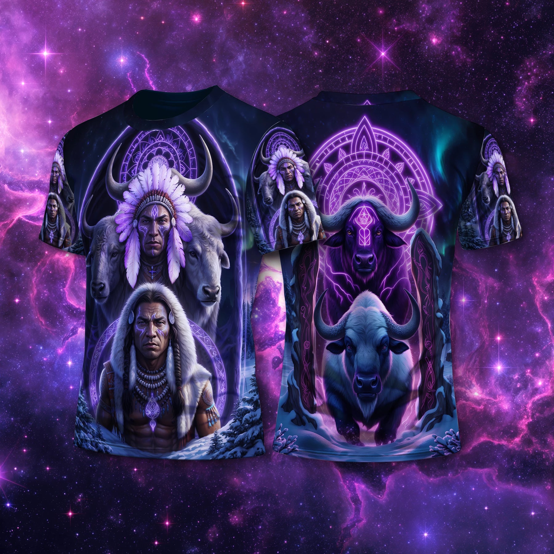 Camiseta NEON Búfalo