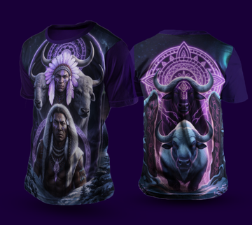 Camiseta NEON Búfalo