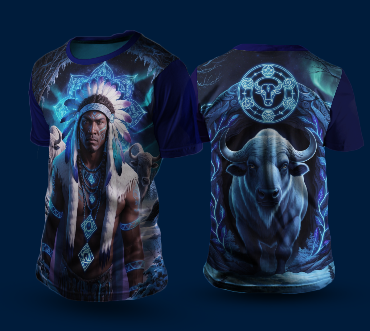 Camiseta NEON Búfalo