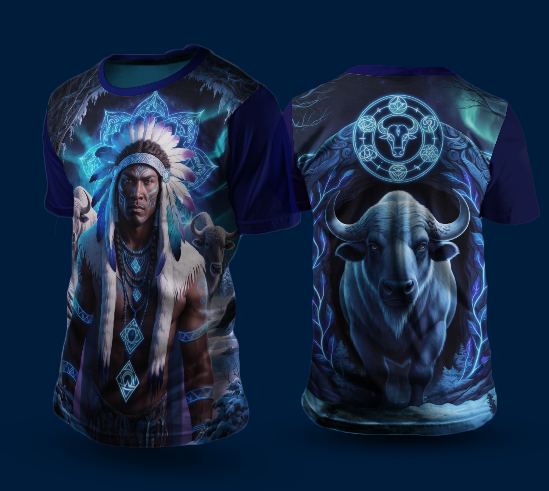 Camiseta NEON Búfalo