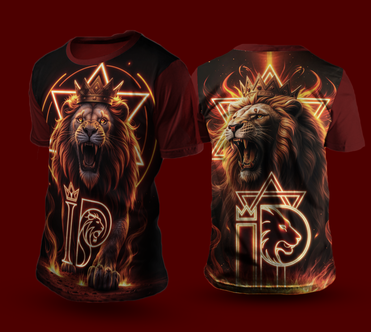 Camiseta NEON Leão IP
