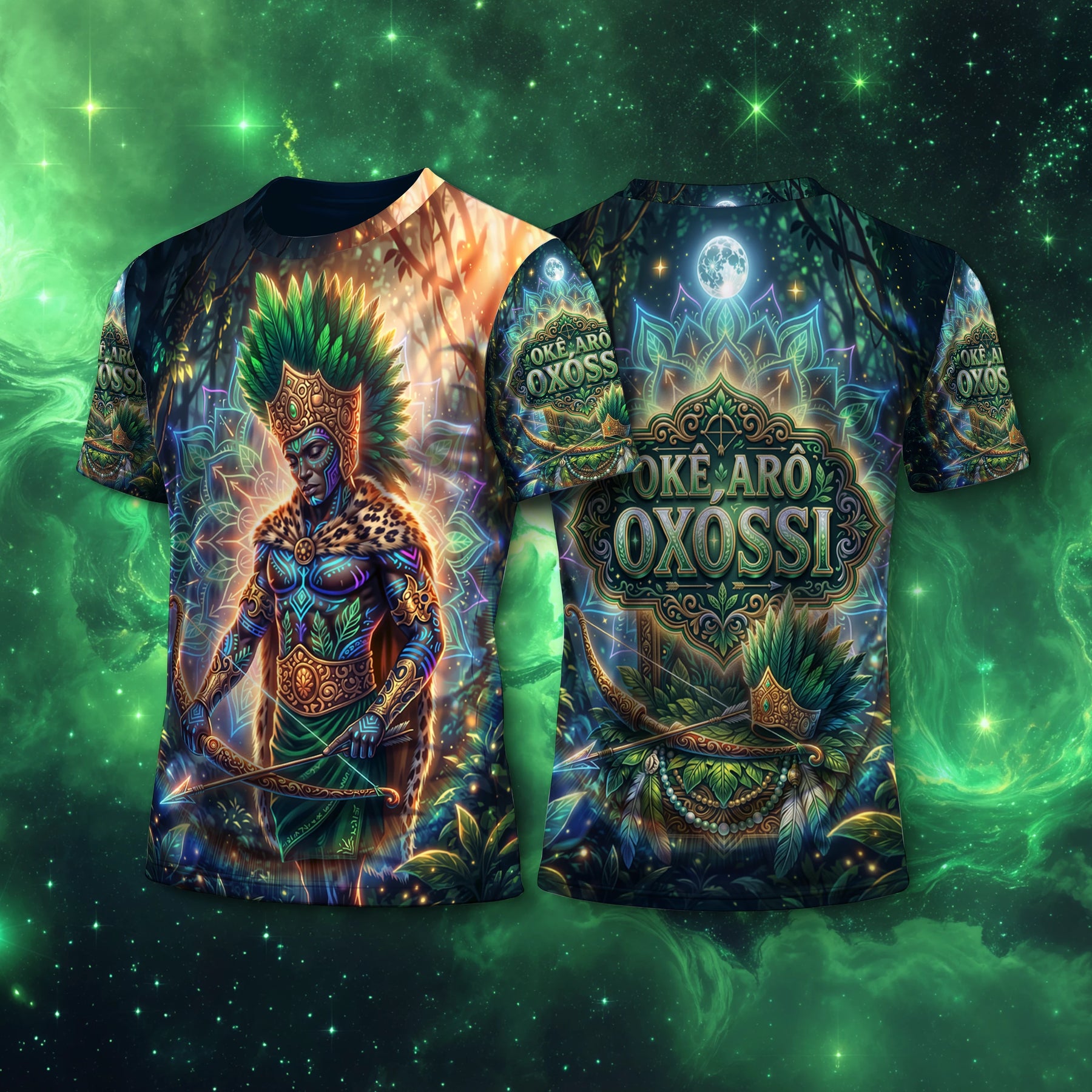 Camiseta NEON Oxóssi