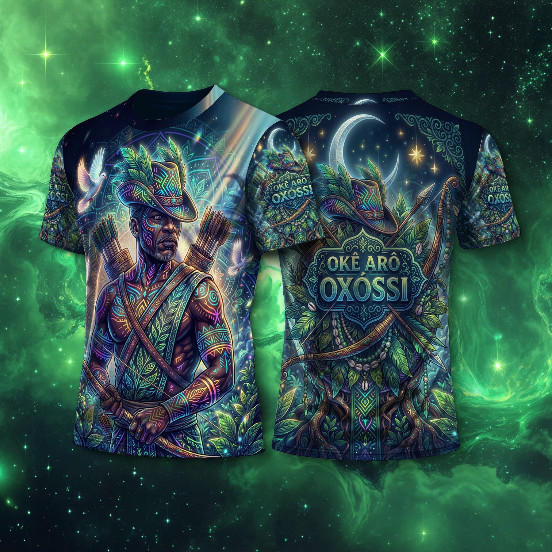 Camiseta NEON Oxóssi