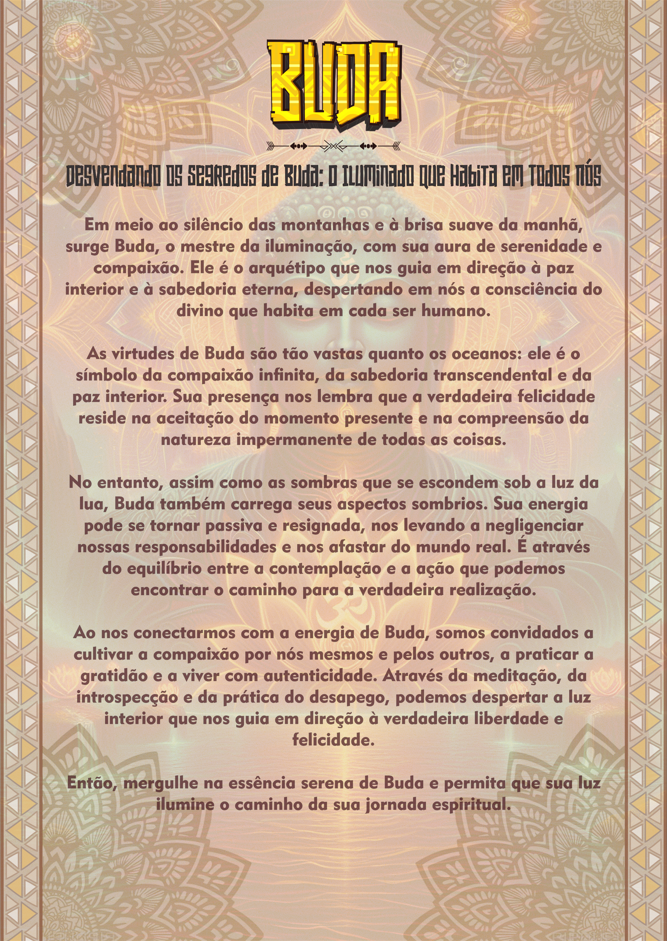 Card da Força – Camiseta NEON Buda