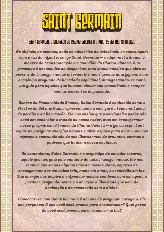 Card da Força – Camiseta NEON Saint Germain