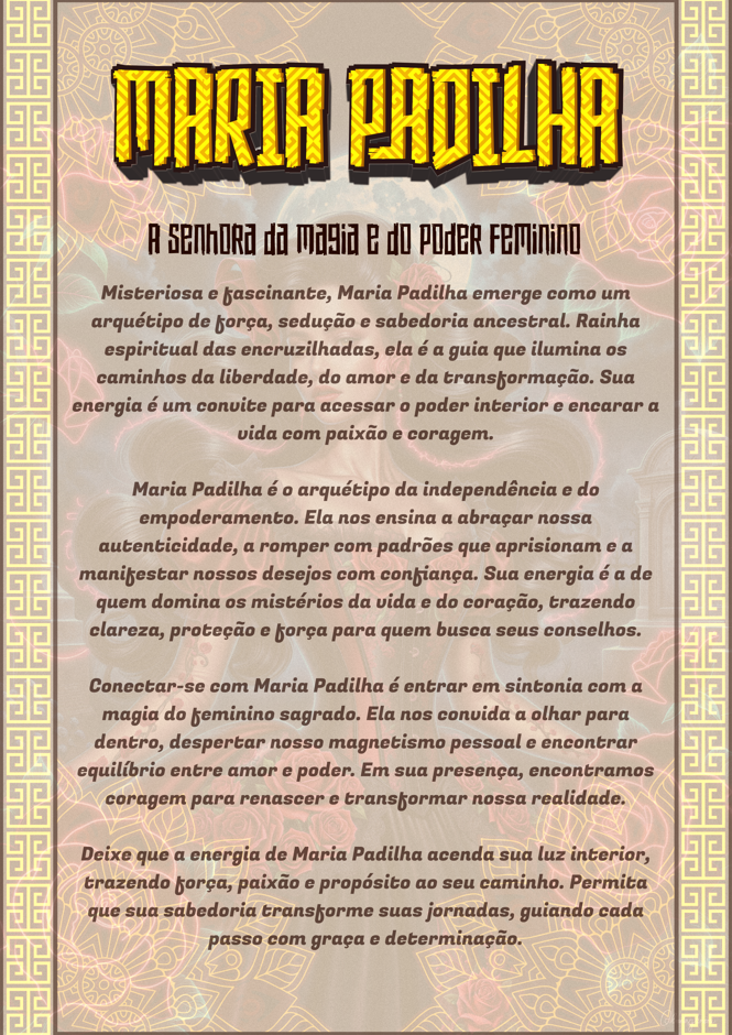 Card da Força – Camiseta NEON Maria Padilha