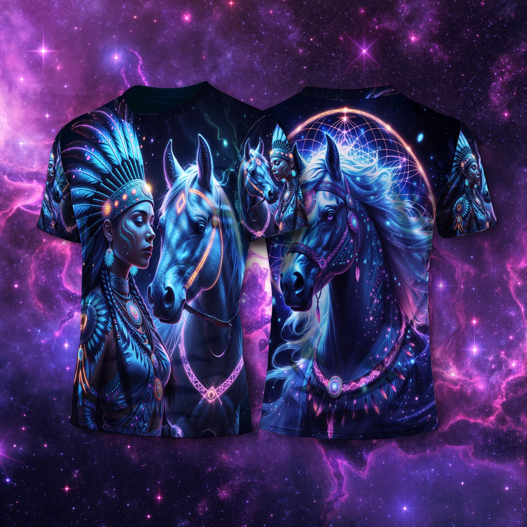 Camiseta NEON Cavalo