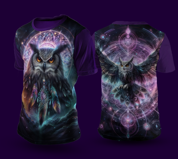 Camiseta NEON Coruja