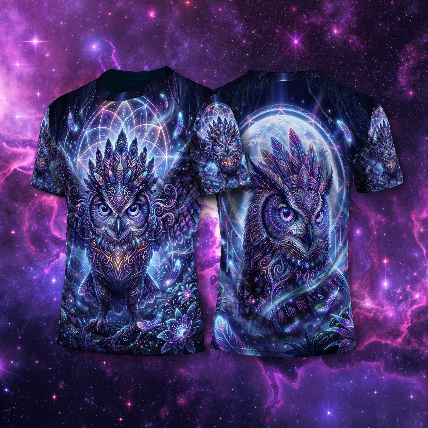 Camiseta NEON Coruja