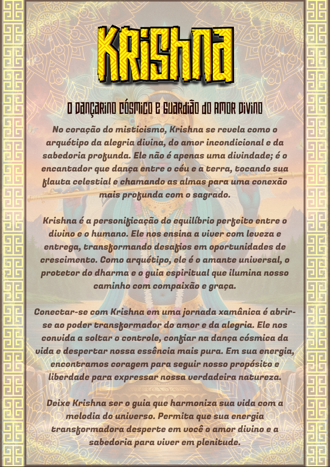 Card da Força – Camiseta NEON Krishna