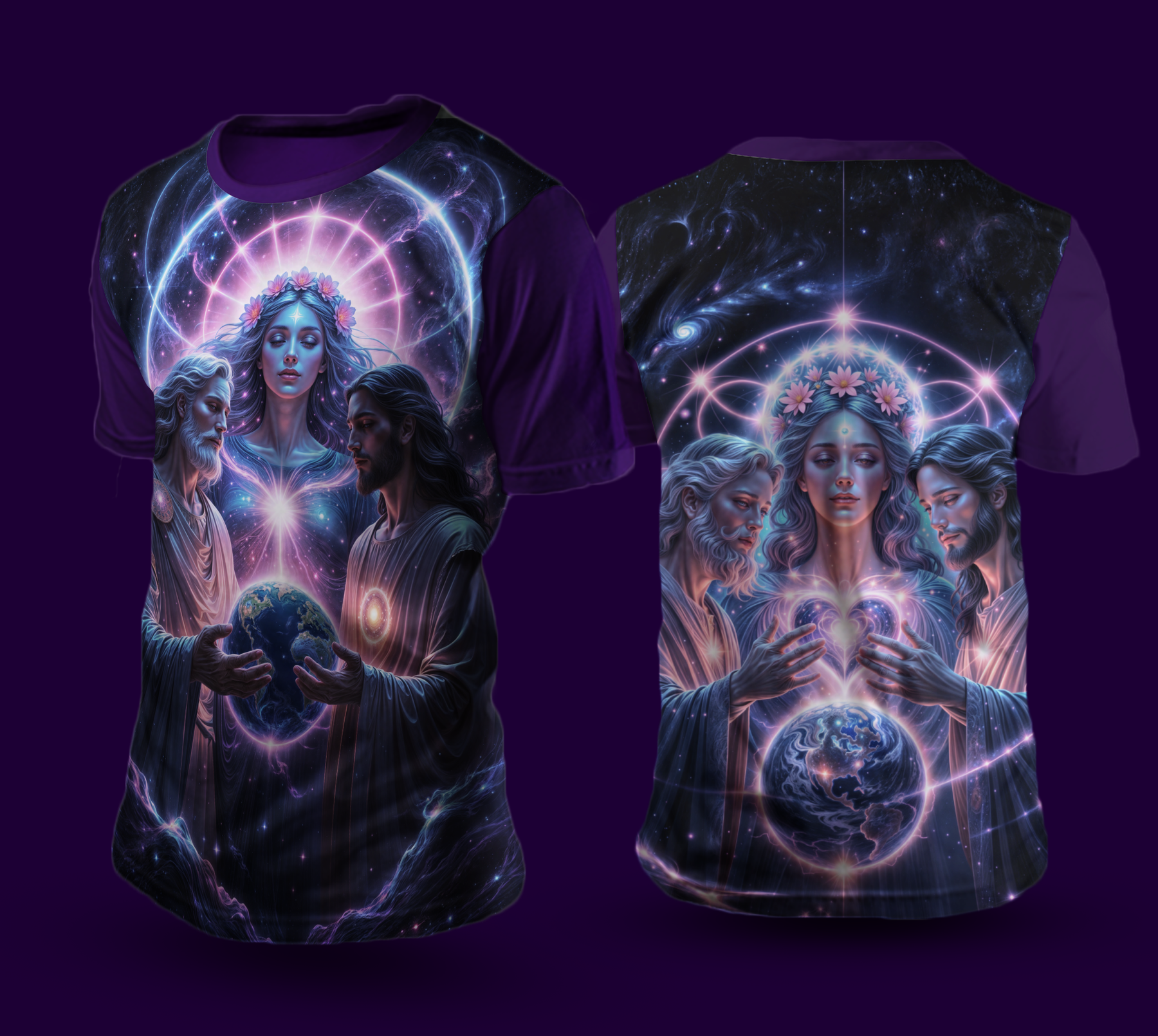 Camiseta NEON Divina Trindade