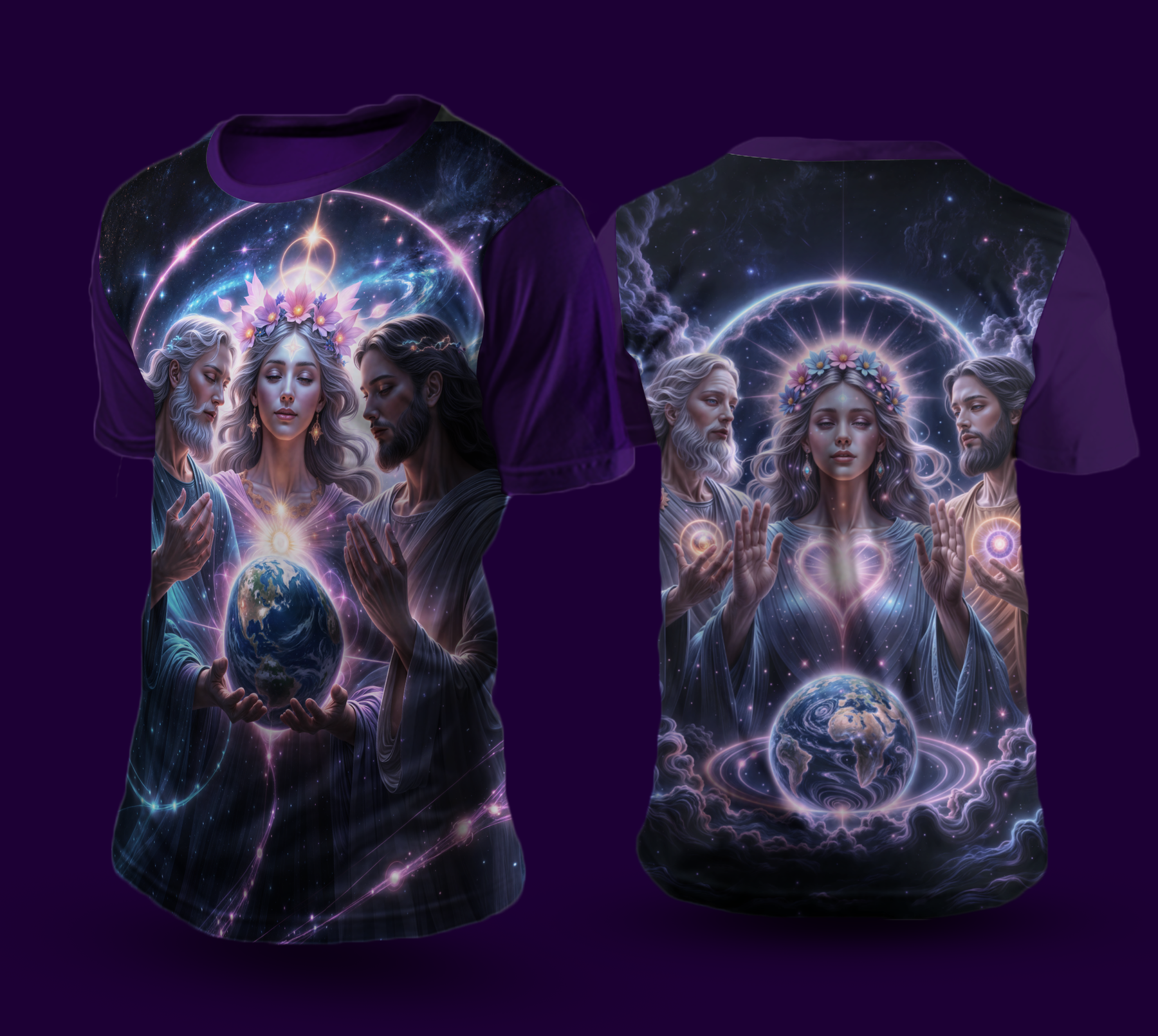 Camiseta NEON Divina Trindade