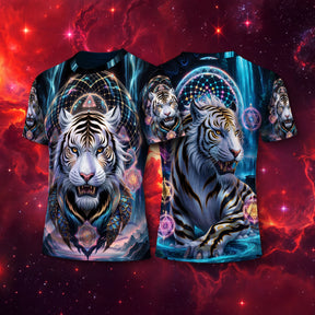 Camiseta NEON Dragão Tigre