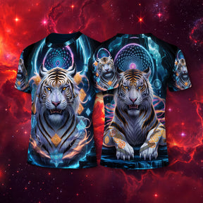 Camiseta NEON Dragão Tigre