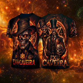 Camiseta NEON Exu Caveira