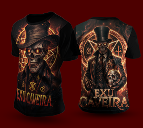 Camiseta NEON Exu Caveira