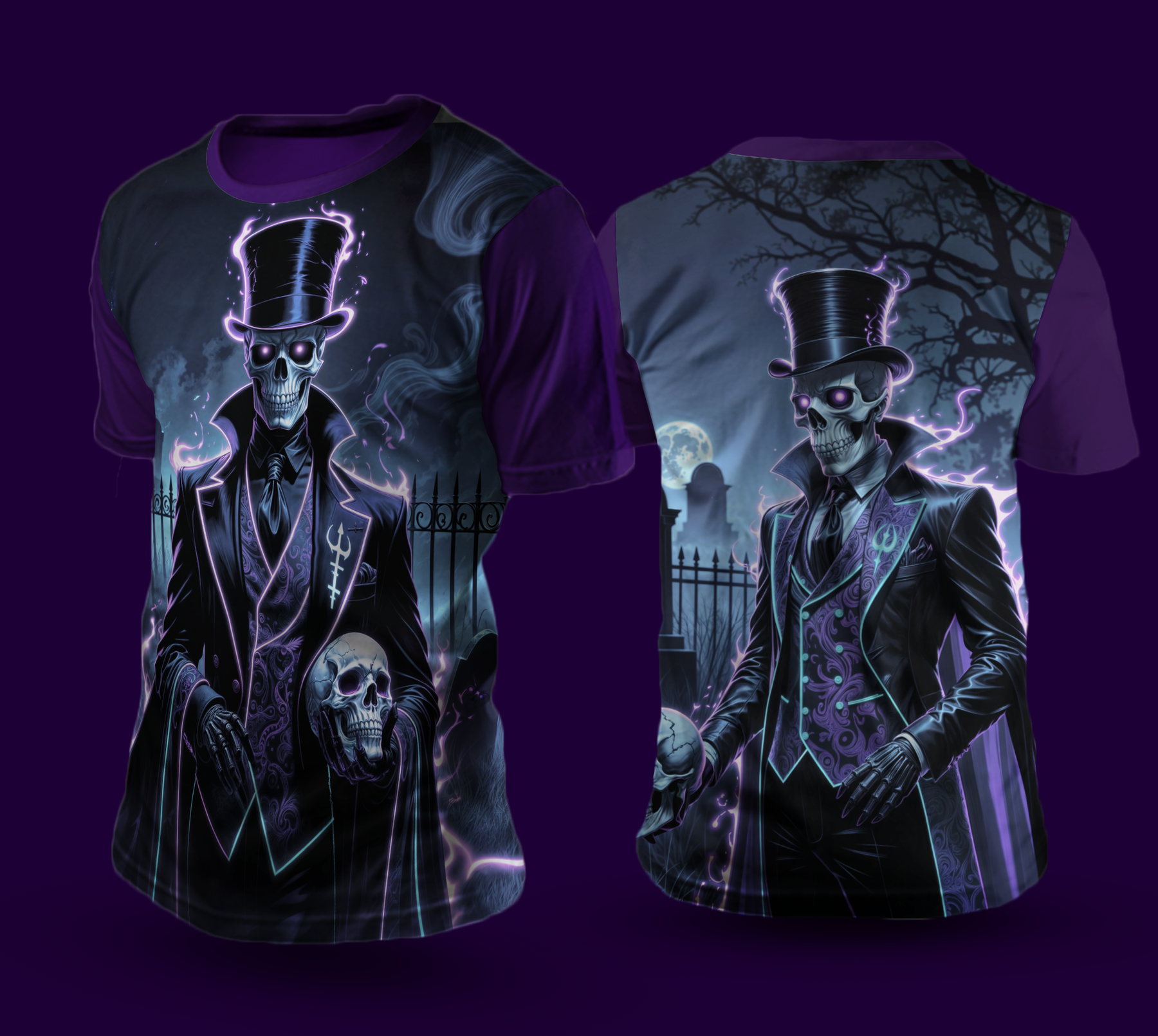 Camiseta NEON Exu Caveira