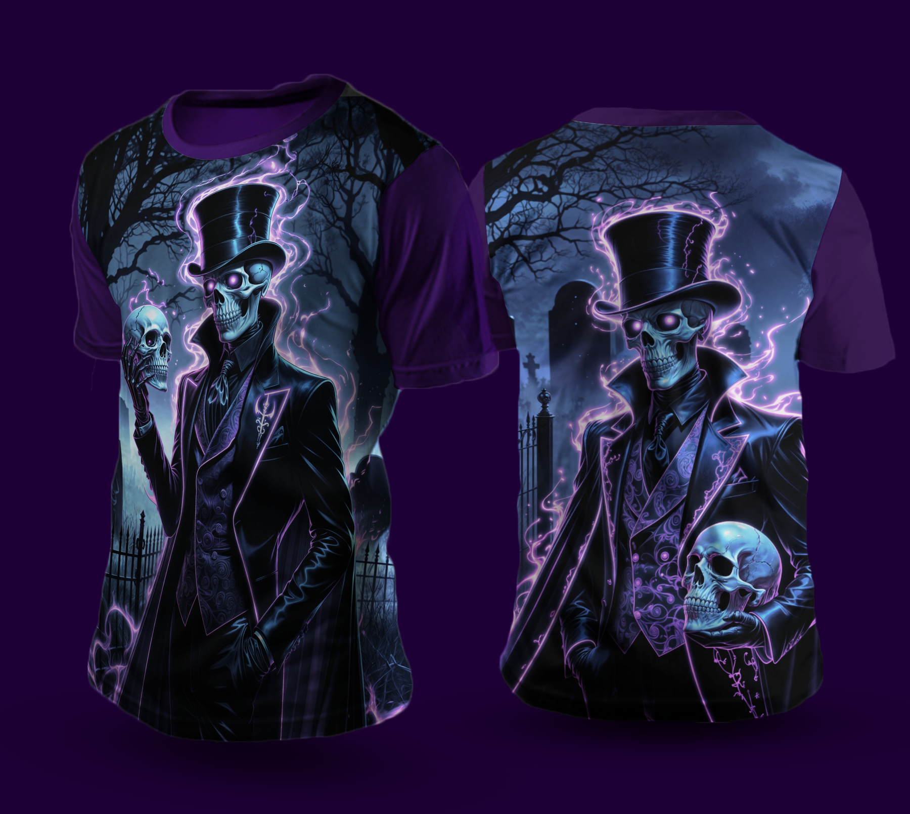 Camiseta NEON Exu Caveira