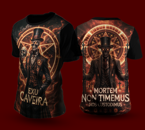 Camiseta NEON Exu Caveira