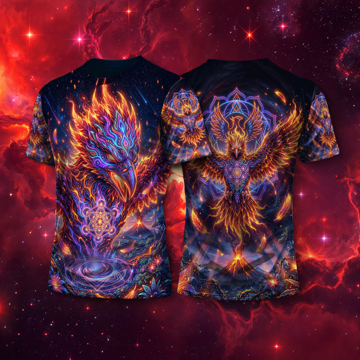 Camiseta NEON Fênix – 2