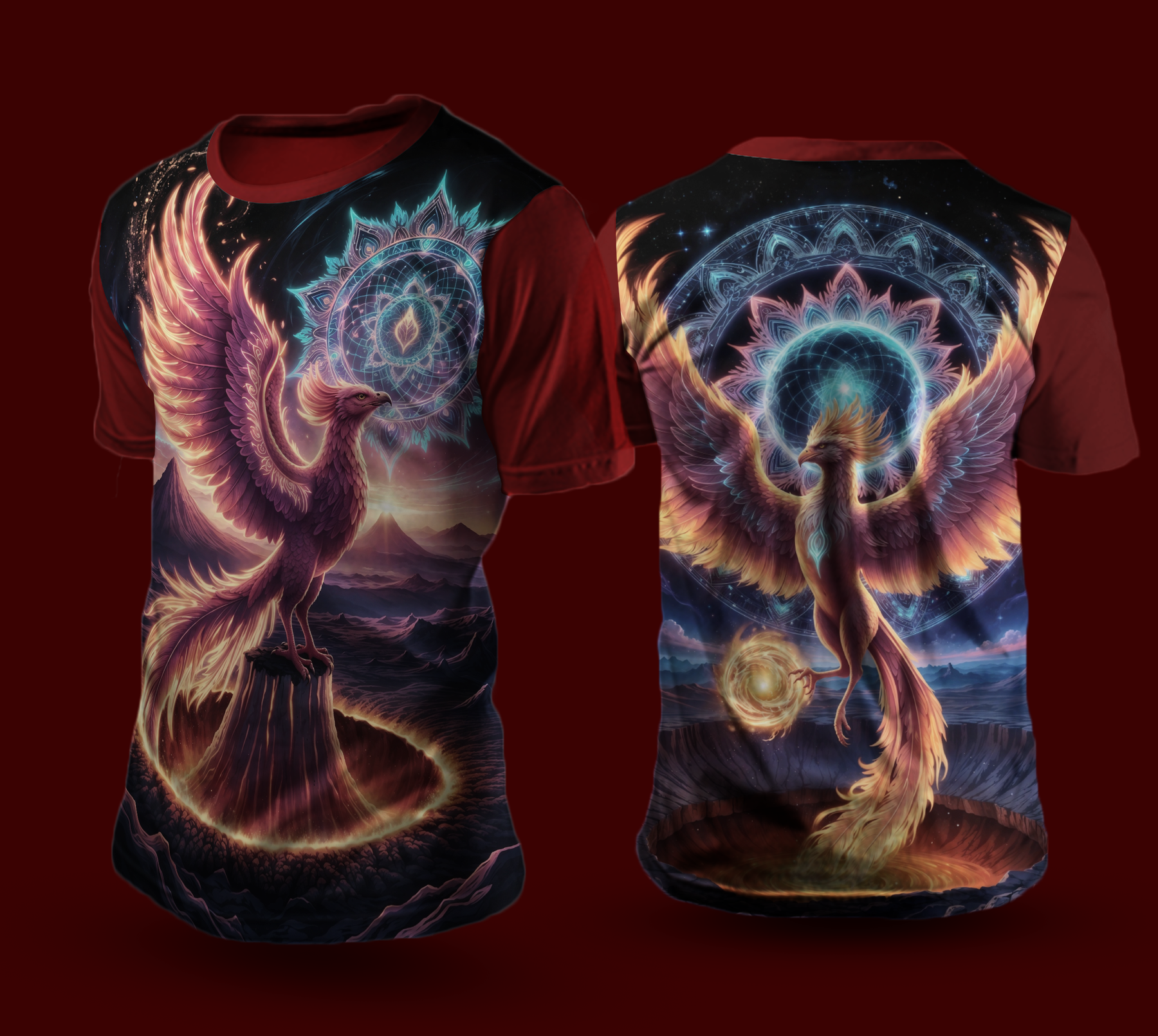 Camiseta NEON Fênix