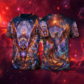 Camiseta NEON Fênix