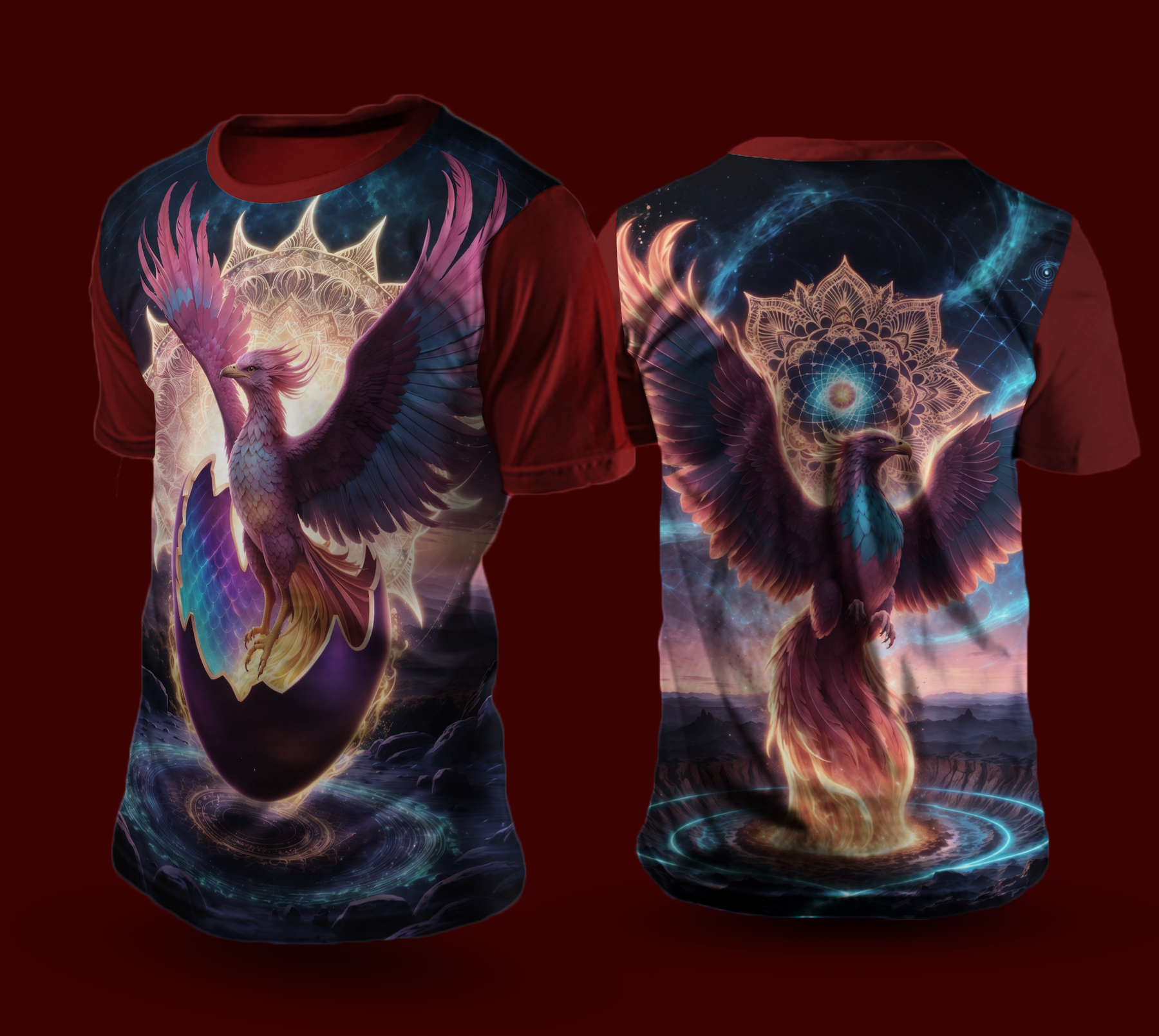 Camiseta NEON Fênix