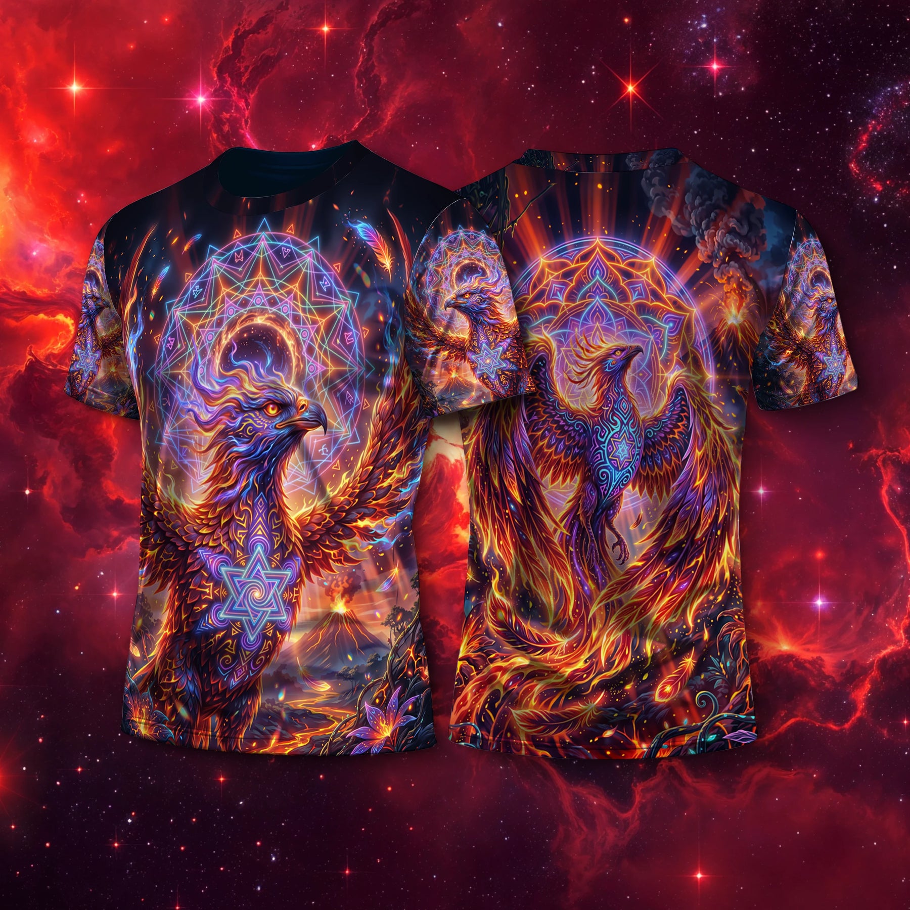 Camiseta NEON Fênix