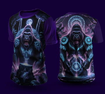 Camiseta NEON Gorila
