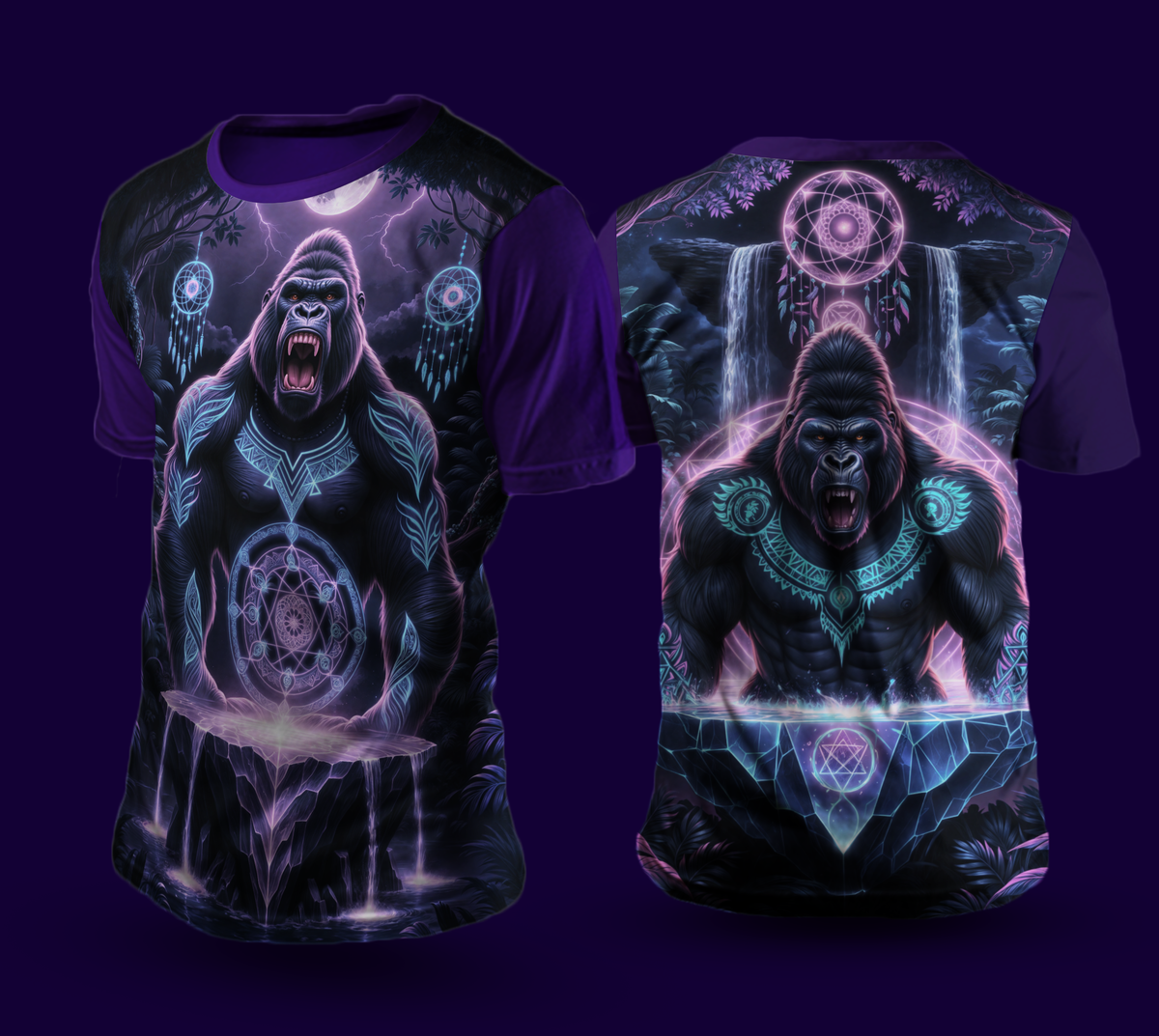 Camiseta NEON Gorila