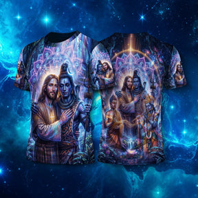 Camiseta NEON Jesus & Shiva