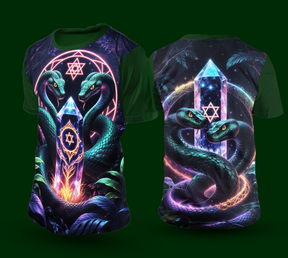 Camiseta NEON Jiboia — Manga comprida