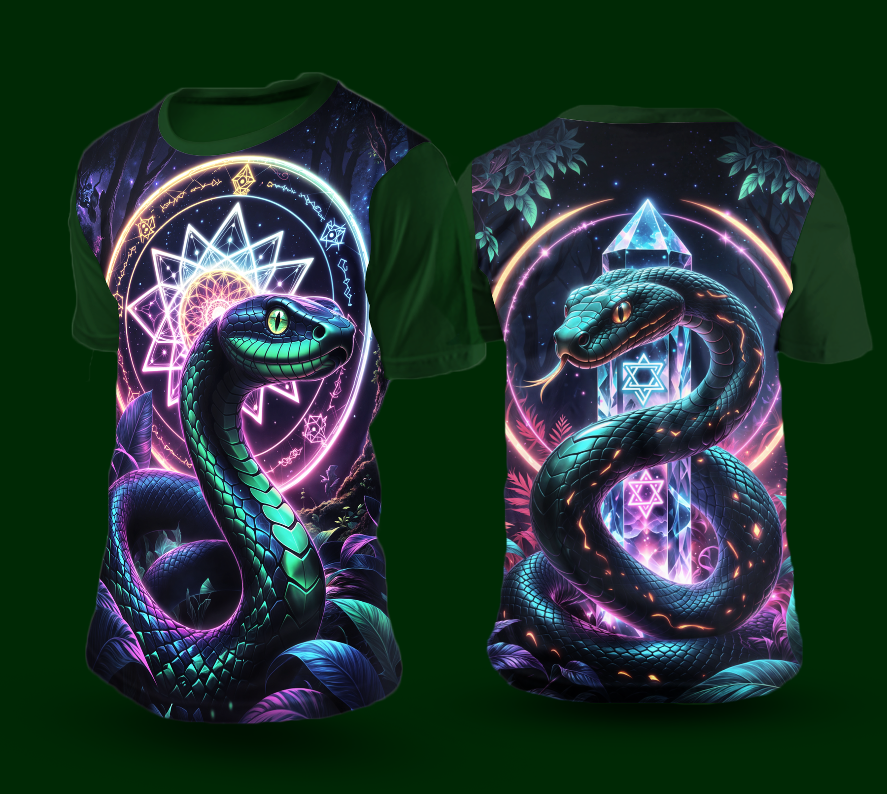 Camiseta NEON Jiboia