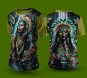 Camiseta NEON Cabocla Jurema