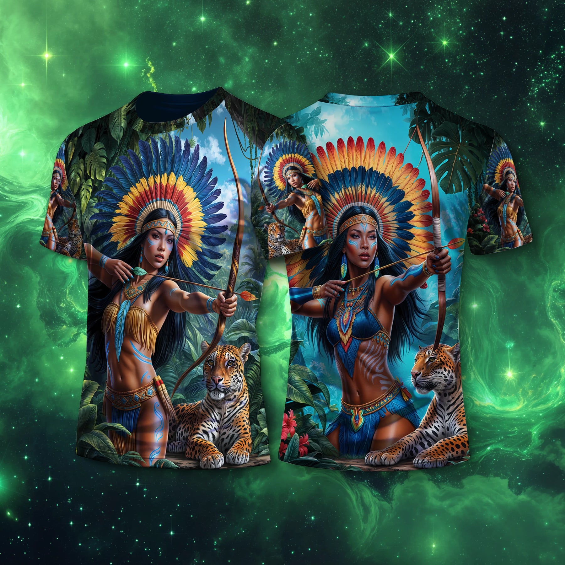 Camiseta NEON Cabocla Jurema