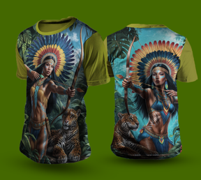 Camiseta NEON Cabocla Jurema