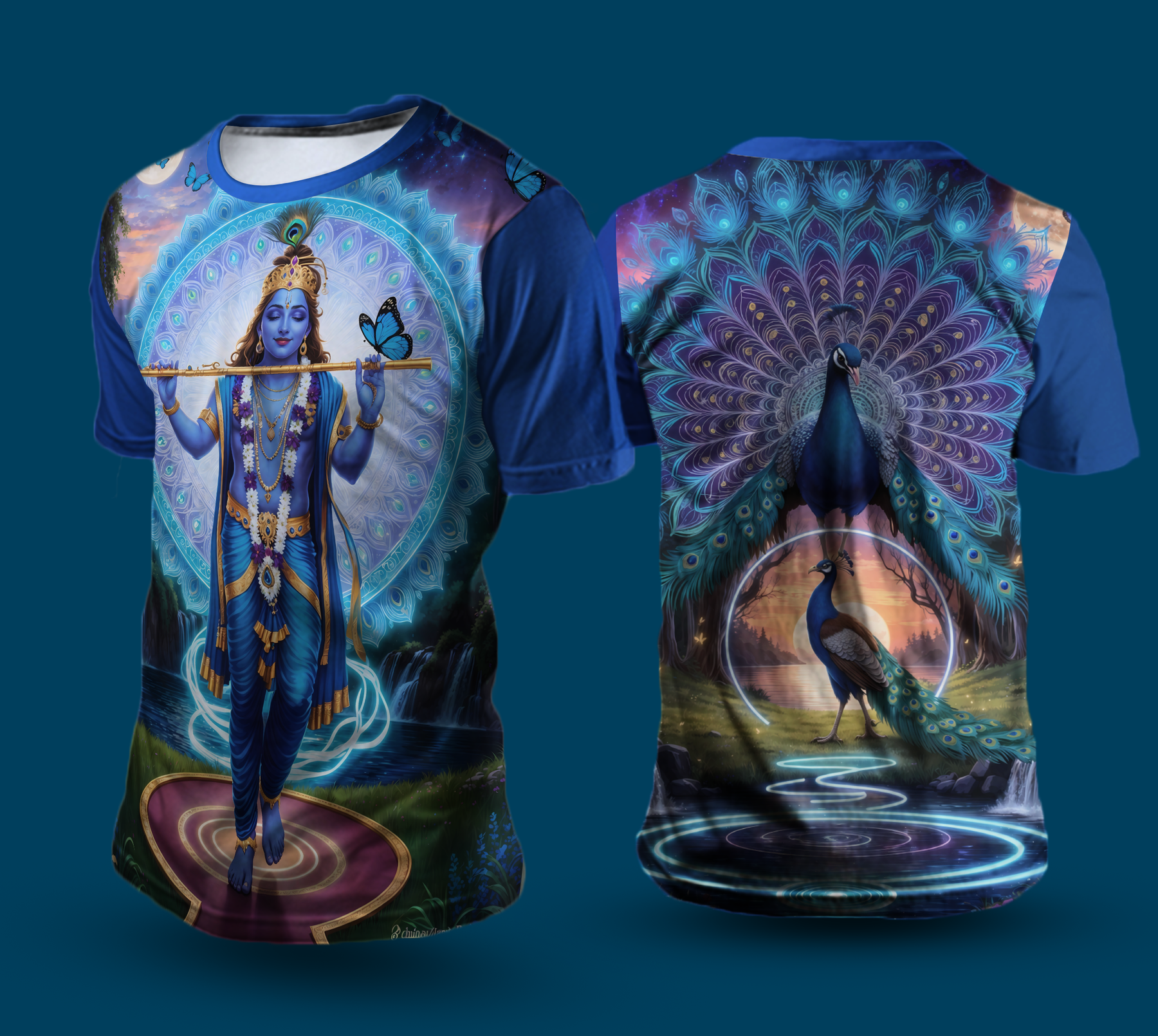 Camiseta NEON Krishna